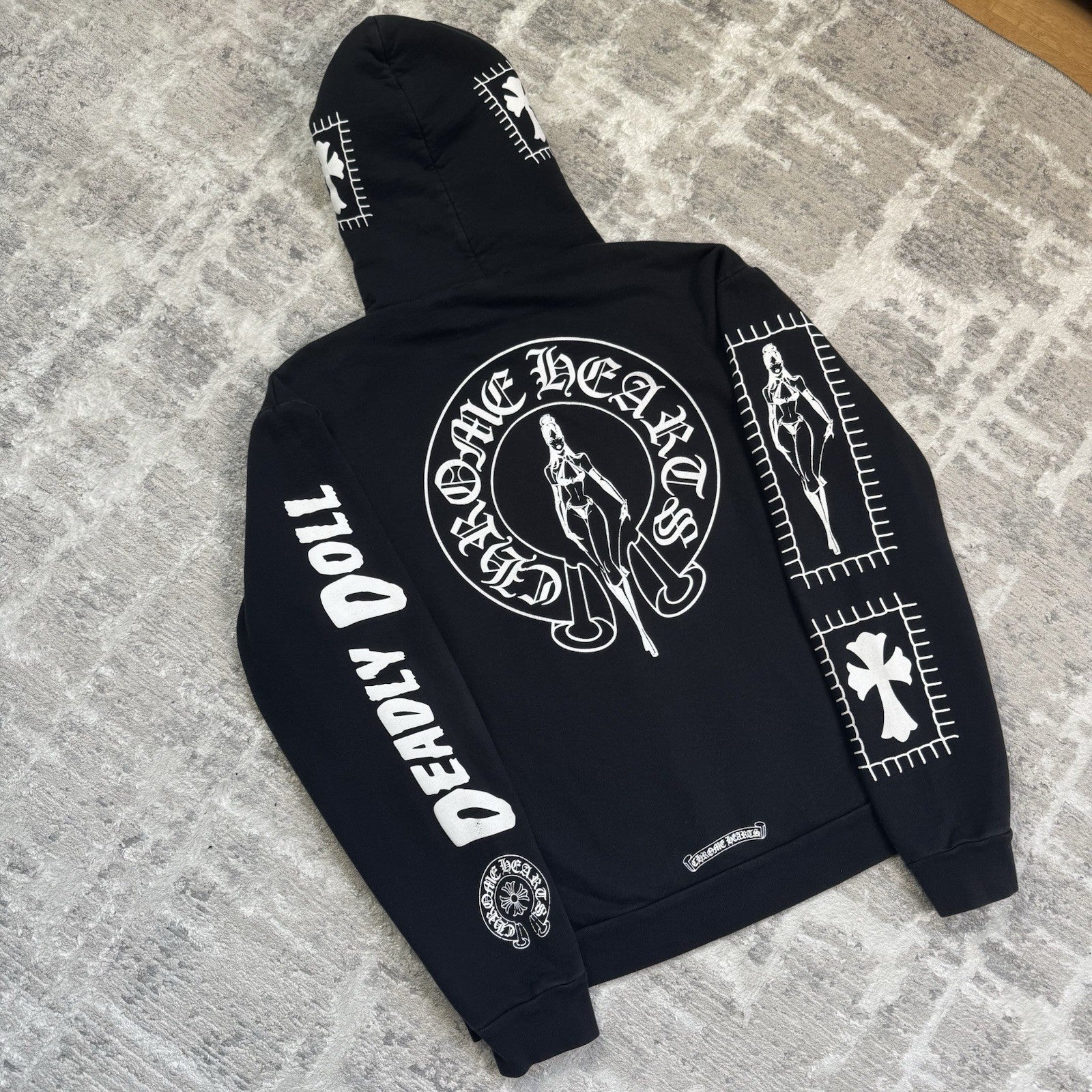 Chrome Hearts Deadly Doll Pullover Hoodie 