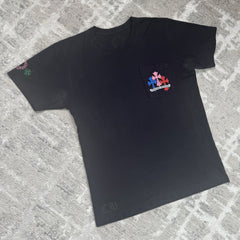 Chrome Hearts Cemetery Cross Multi-color Short Sleeve Tee Shirt 