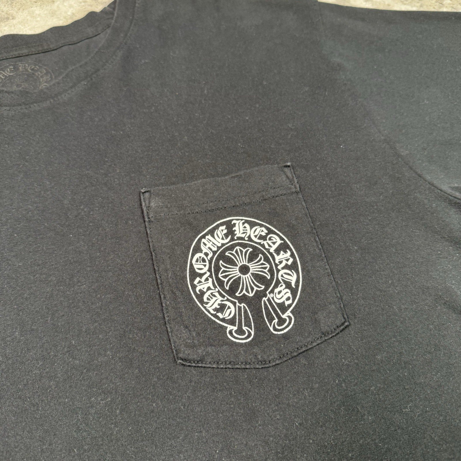 Chrome Hearts Horseshoe Short Sleeve Tee Shirt 