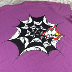 Chrome Hearts Matty Boy Spiderweb Short Sleeve Pocket Tee Shirt 