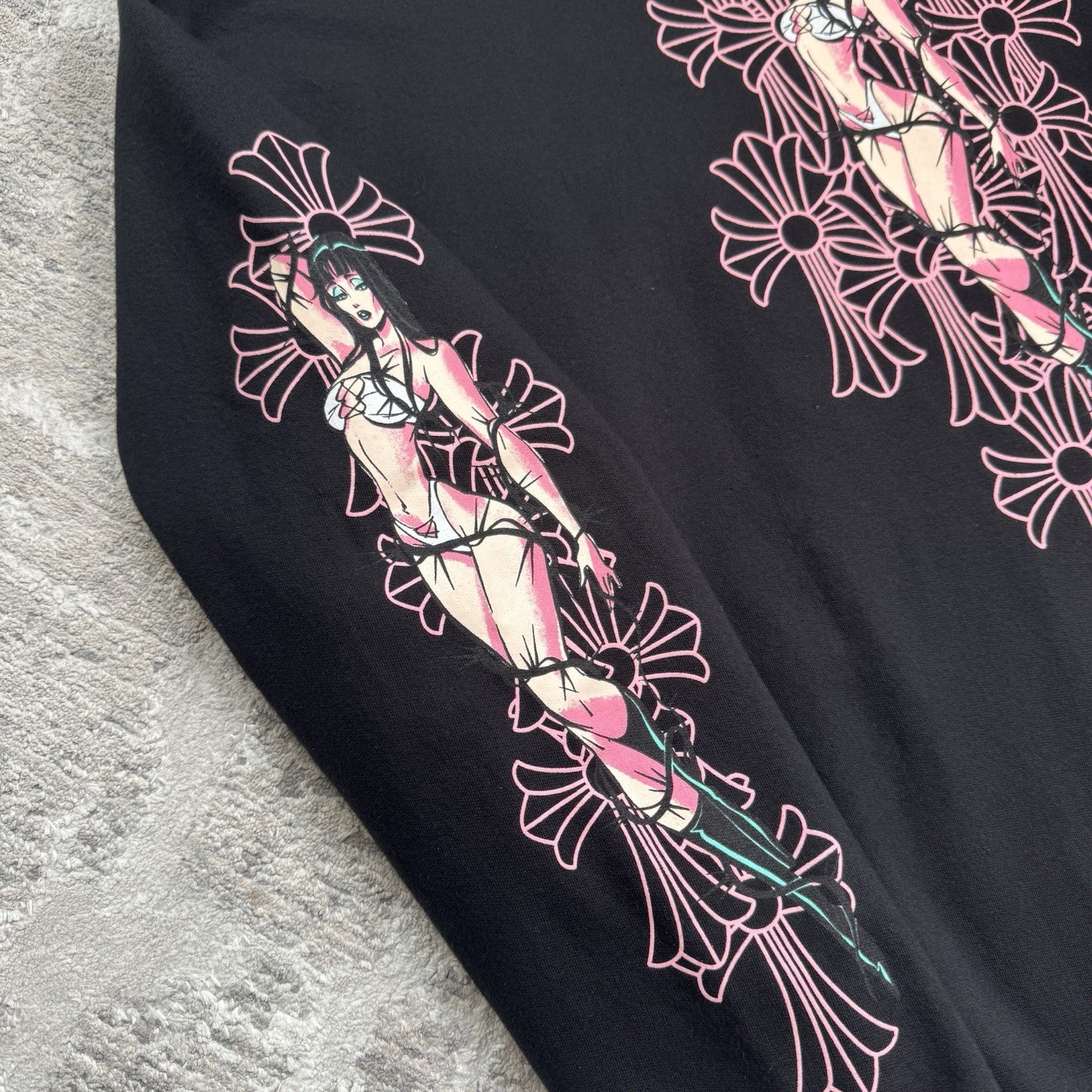 Chrome Hearts Deadly Doll Zip Up Hoodie 