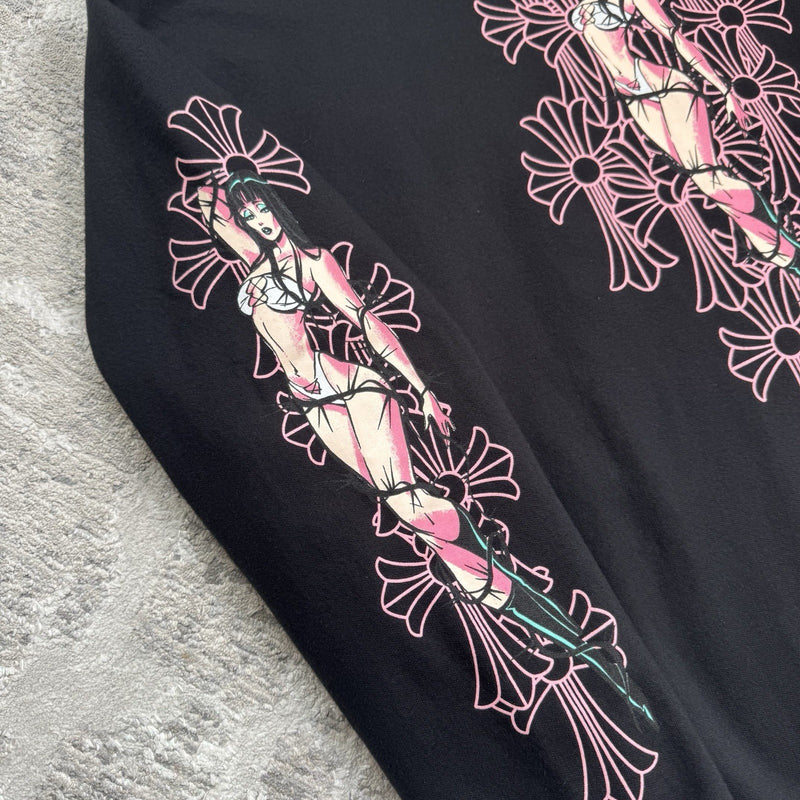 Chrome Hearts Deadly Doll Zip Up Hoodie 