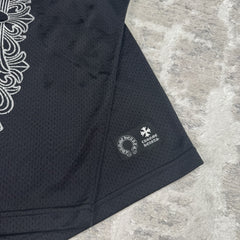 Chrome Hearts Mesh Stadium Floral Long Sleeve Jersey 