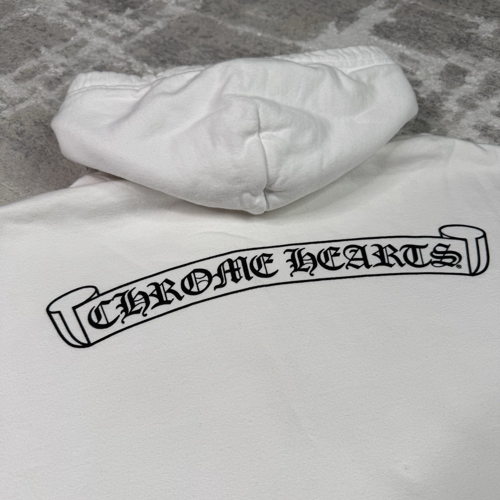 Chrome hearts Cemetery Multi-color Cross Pullover Hoodie 