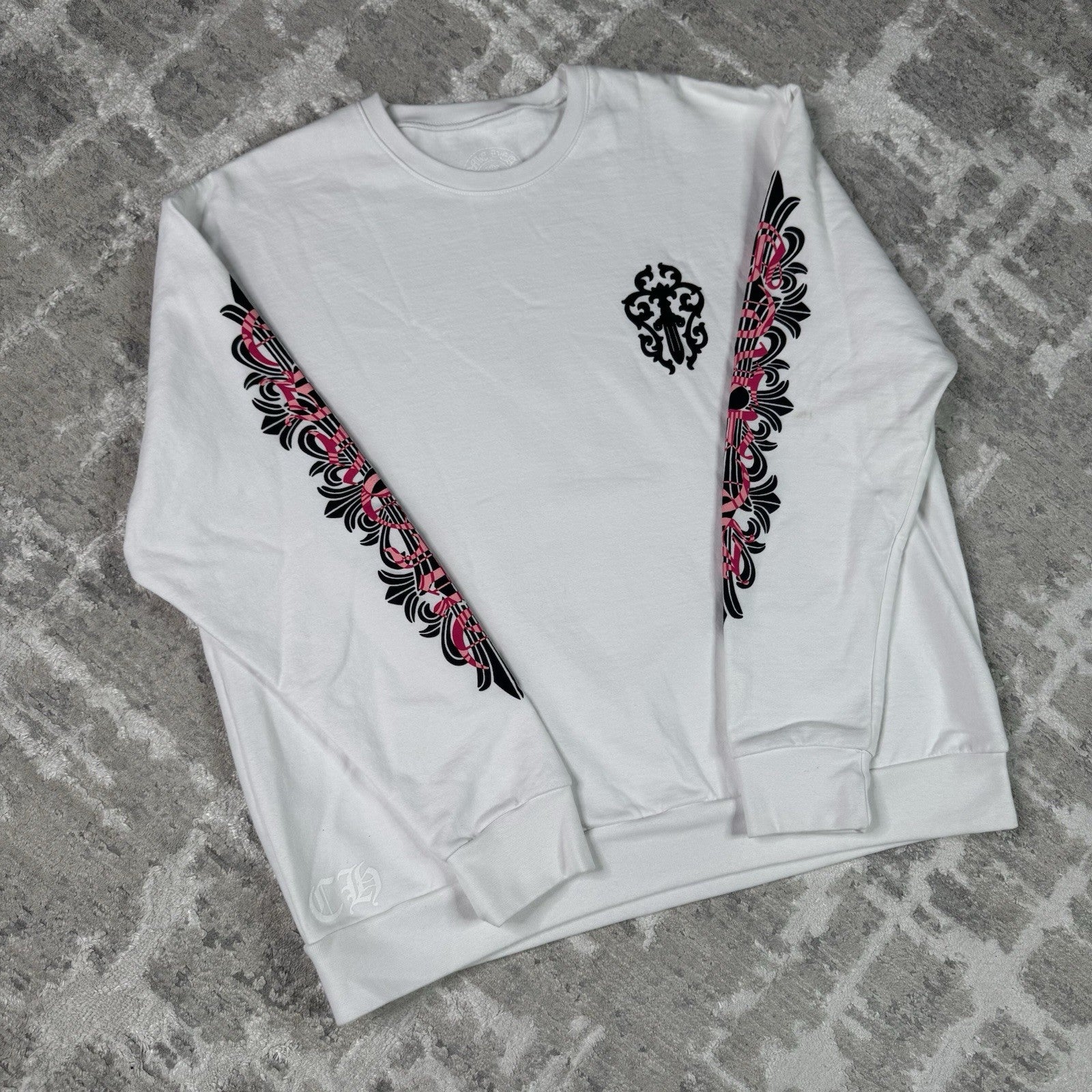 Chrome Hearts Crosses Dagger Pullover Crewneck 