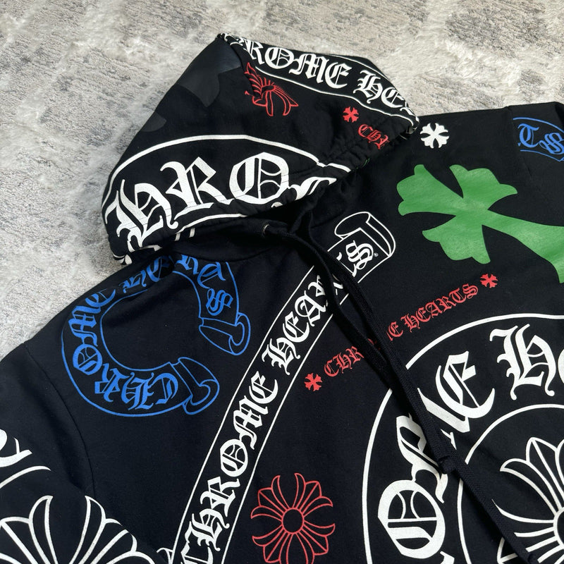 Chrome Hearts Stencil Pullover Hoodie 