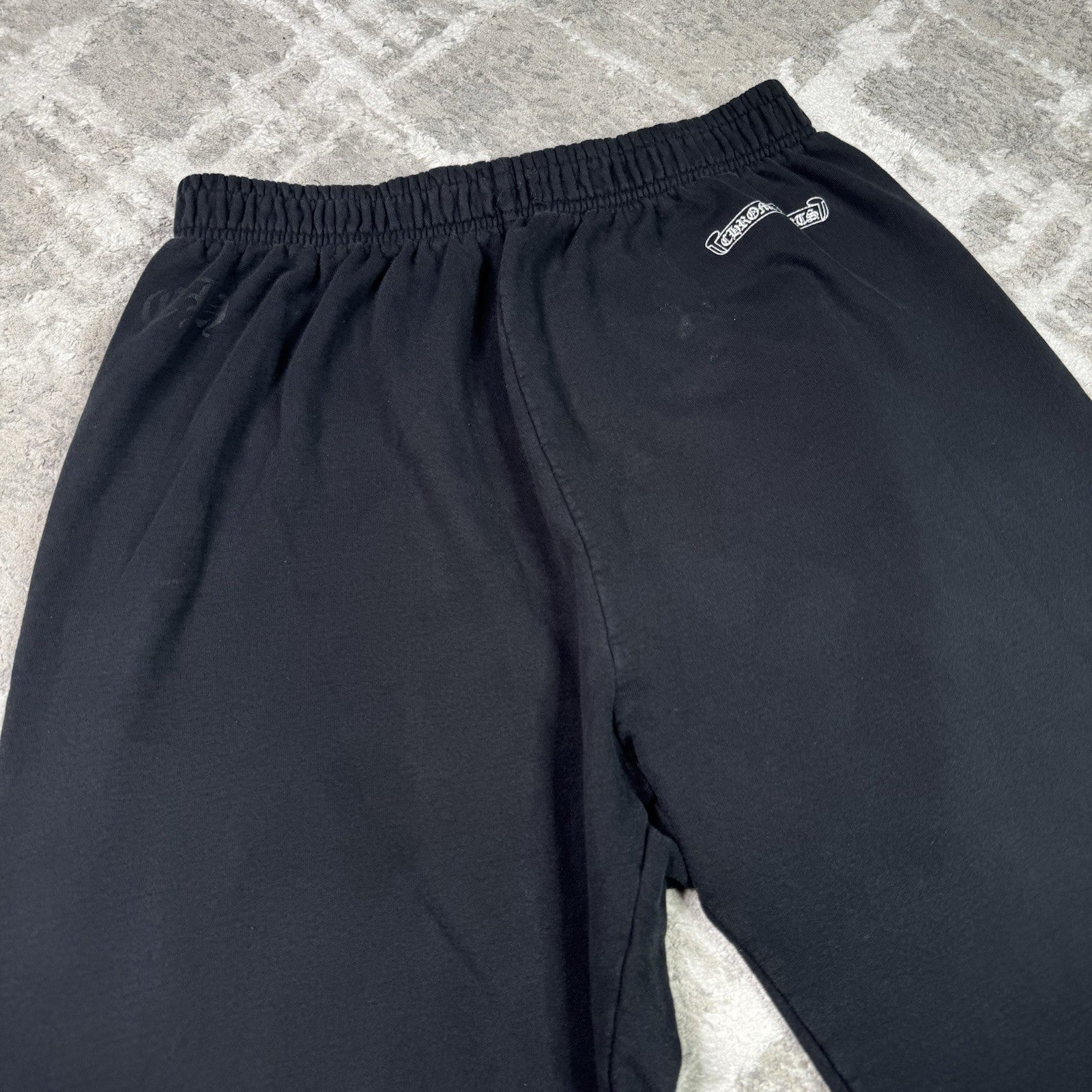 Chrome Hearts Letters Scroll Logo Sweatpants 