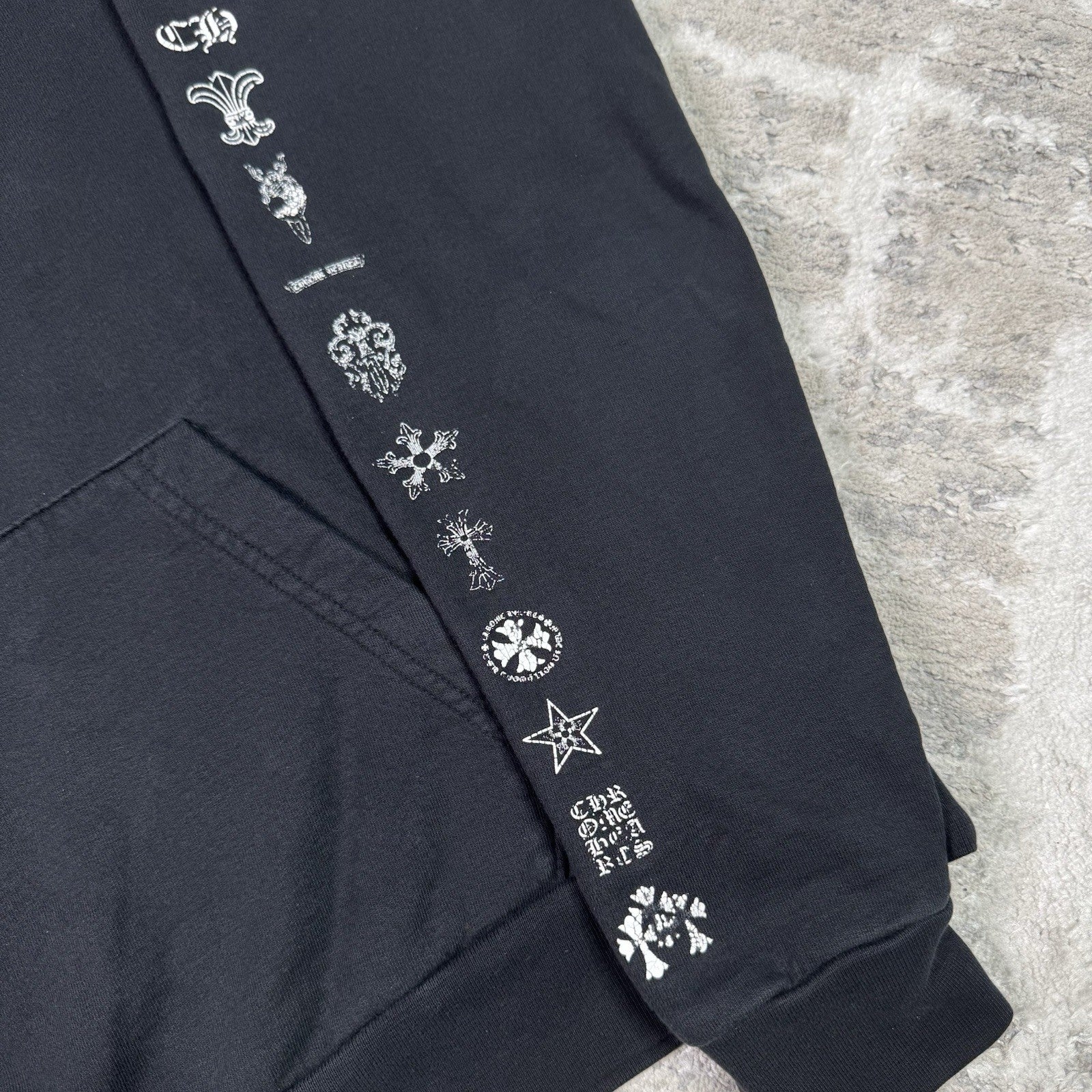 Chrome Hearts Multi Sleeve Logo Pullover Hoodie 
