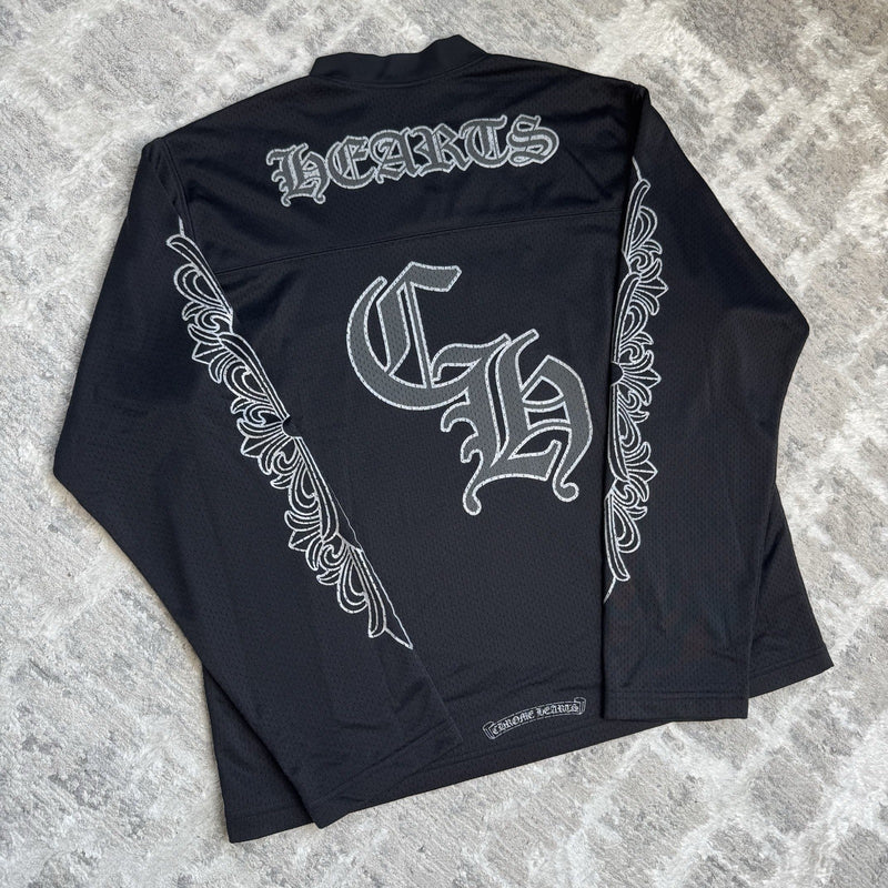 Chrome Hearts Mesh CH Long Sleeve Jersey 