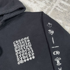 Chrome Hearts Multi Sleeve Logo Pullover Hoodie 