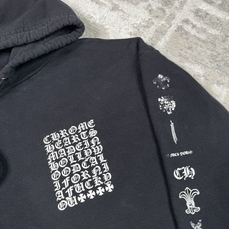 Chrome Hearts Multi Sleeve Logo Pullover Hoodie 
