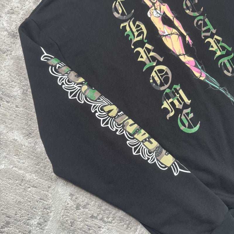 Chrome Hearts Deadly Doll Zip Up Hoodie 