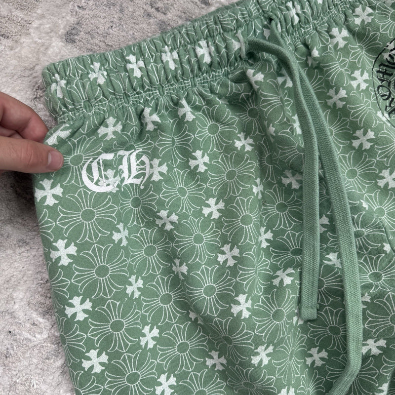 Chrome Hearts Monogram Plus Cross Print Sweatpants 