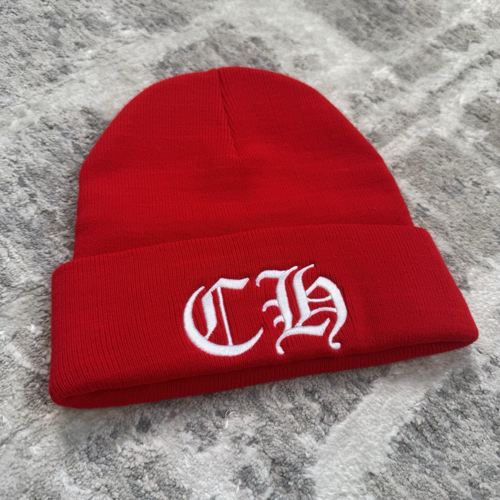 Chrome Hearts CH Embroidered Logo Beanie 