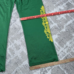 Chrome Hearts Mesh CH Stadium Floral Sweatpants 