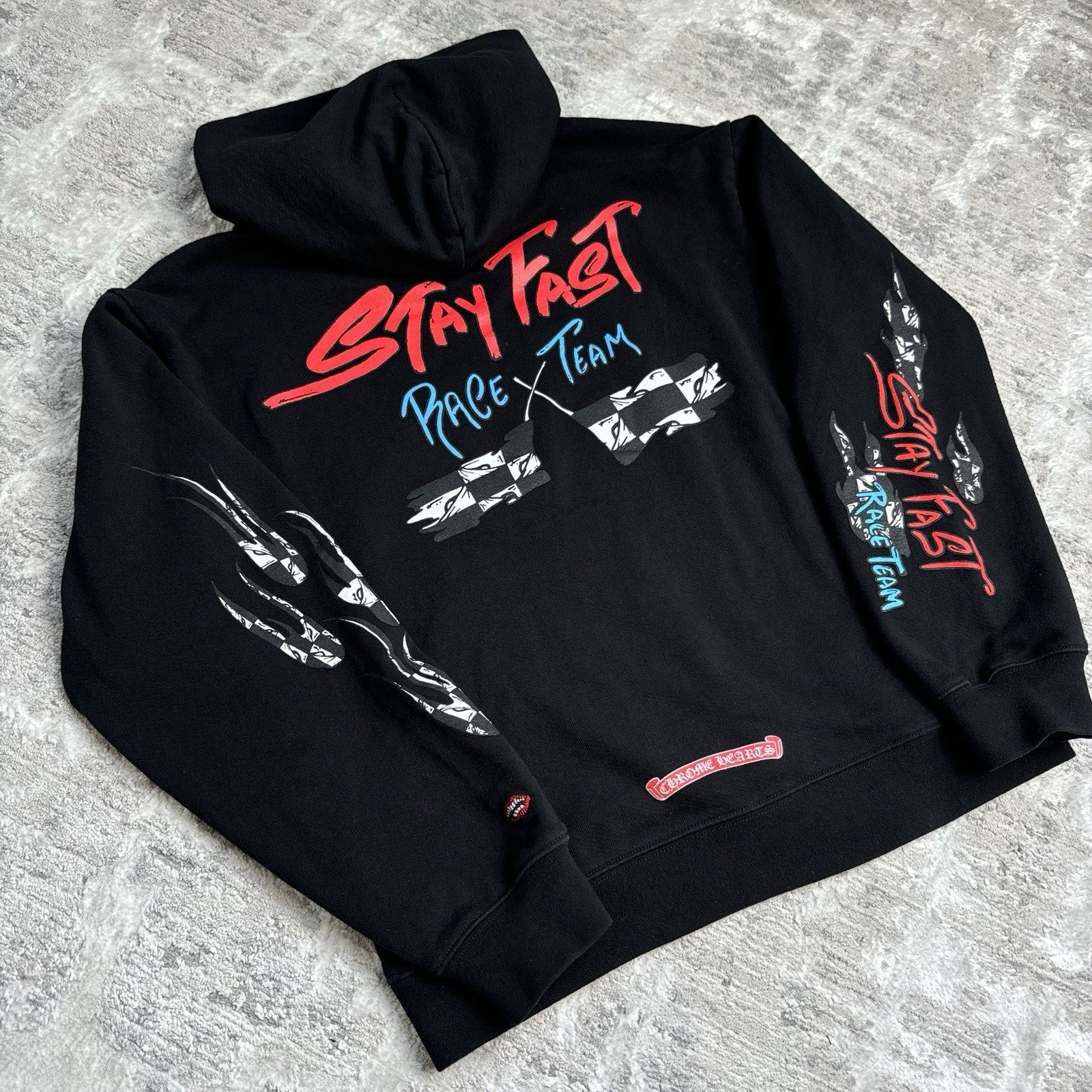Chrome Hearts Matty Boy Stay Fast Pullover Hoodie 