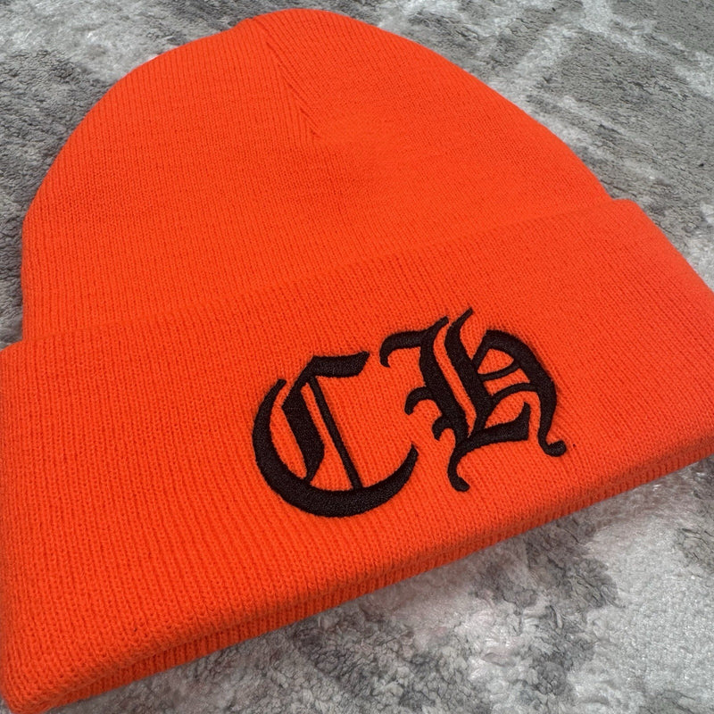 Chrome Hearts CH Embroidered Logo Beanie Hat