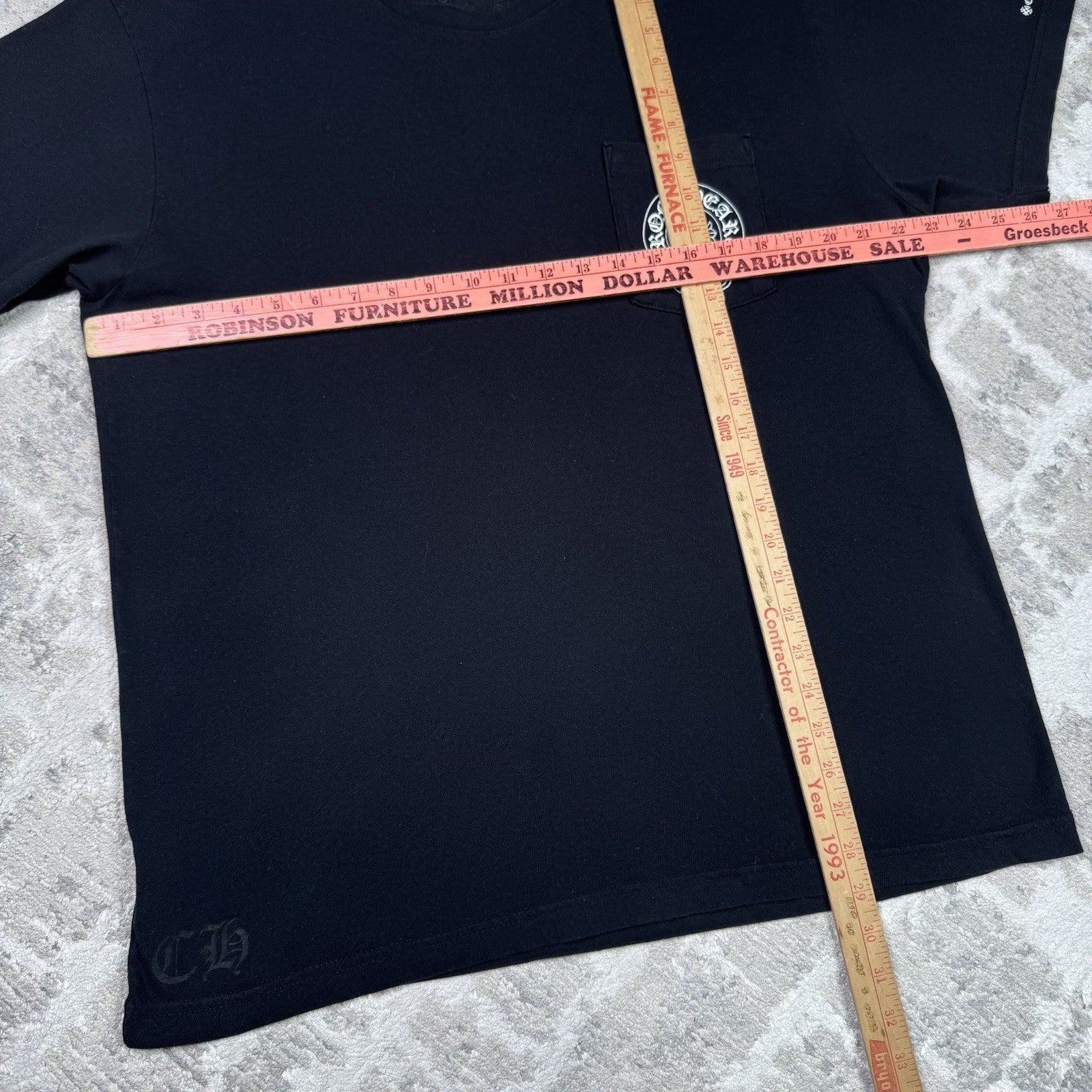 Chrome Hearts Horseshoe Short Sleeve Tee Shirt 