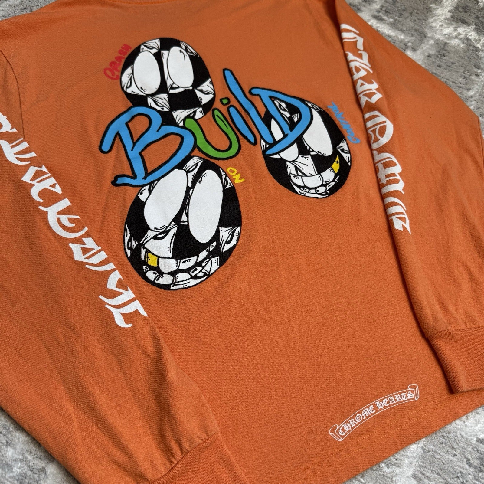 Chrome Hearts Matty Boy Link And Build Long Sleeve Tee Shirt 