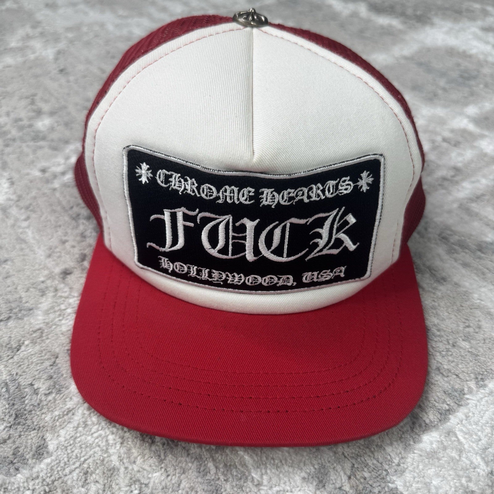 Chrome Hearts F*ck Hollywood Trucker Hat