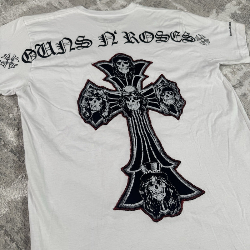 Chrome Hearts Guns N Roses Short Sleeve Tee Shirt 