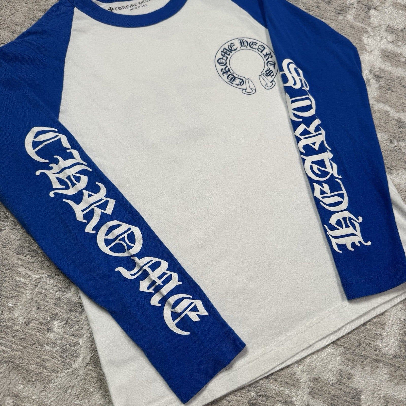 Chrome Hearts Baseball Long Sleeve Tee Shirt 