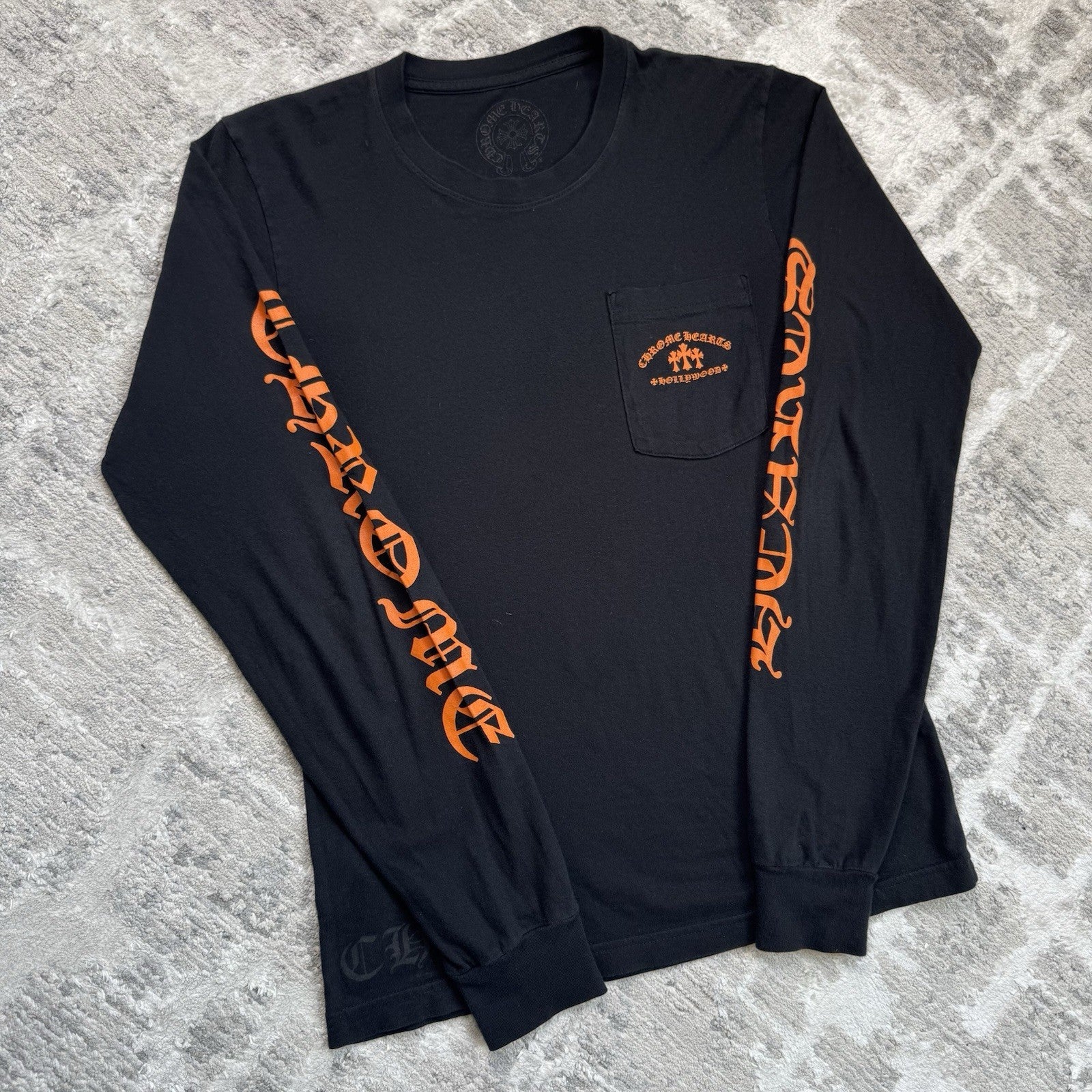 Chrome Hearts King Taco Triple Cross Long Sleeve Tee Shirt 