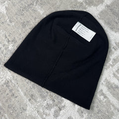 Chrome Hearts Triple cross Leather Patch Ski Mask Beanie 