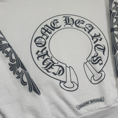 Chrome Hearts Horseshoe Floral Pullover Crewneck 