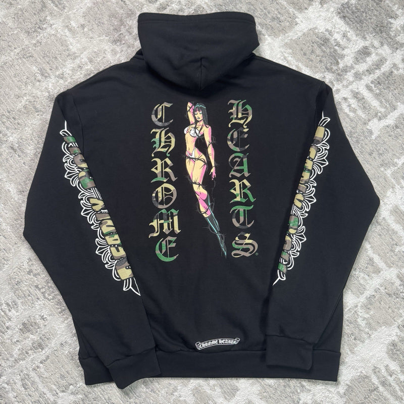 Chrome Hearts Deadly Doll Zip Up Hoodie 