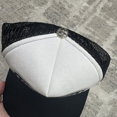 Chrome Hearts Hollywood CH Trucker Hat ‘black White’