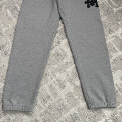 Chrome Hearts Paperjam Triple Cross Leather Sweatpants 