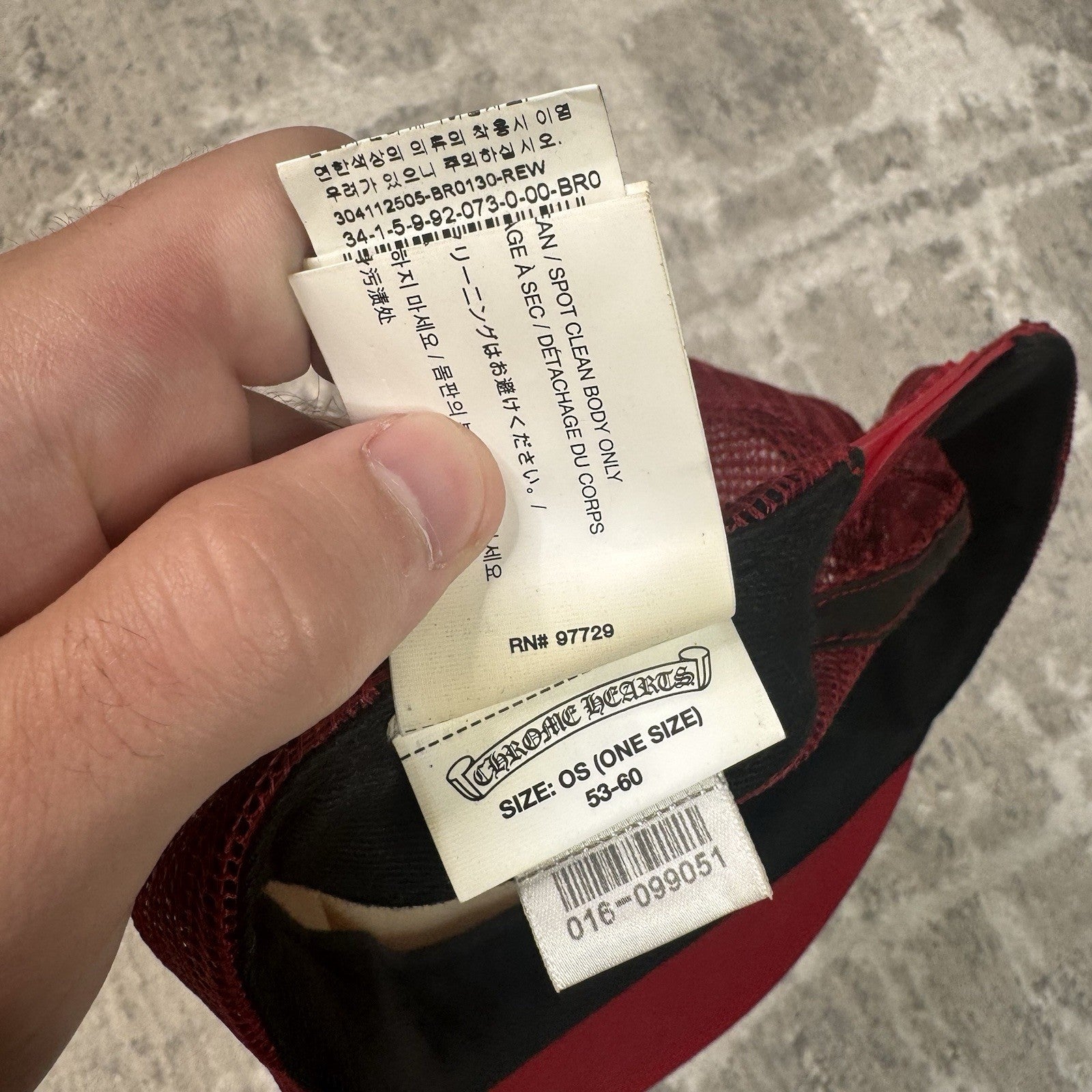 Chrome Hearts F*ck Hollywood Trucker Hat