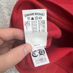 Chrome Hearts King Taco Triple Cross Embroidered Quarter Zip 