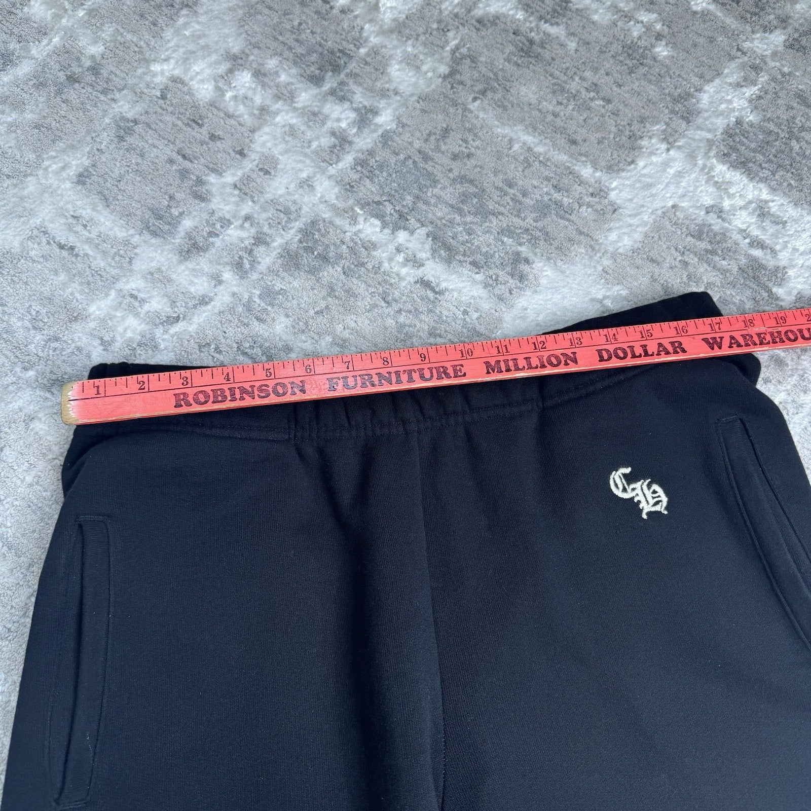 Chrome Hearts SLO Ride Embroidered Shorts 