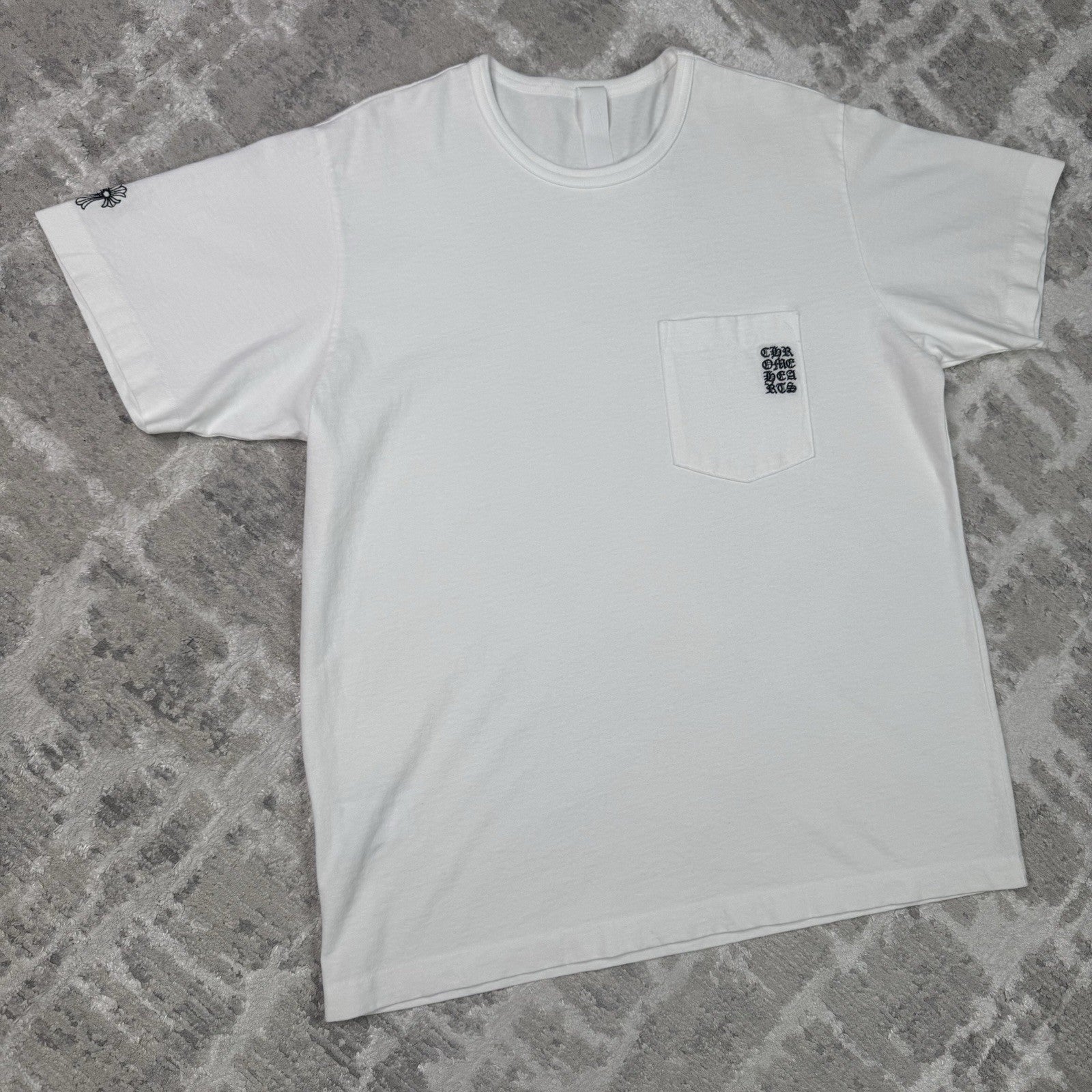Chrome Hearts Cut And Sow Short Sleeve Tee Shirt 