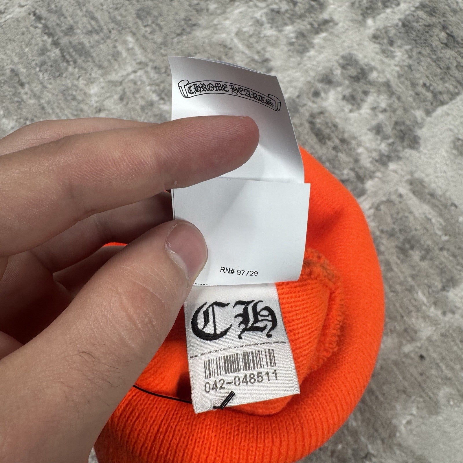 Chrome Hearts CH Embroidered Logo Beanie Hat