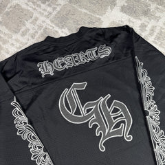 Chrome Hearts Mesh Stadium Floral Long Sleeve Jersey 