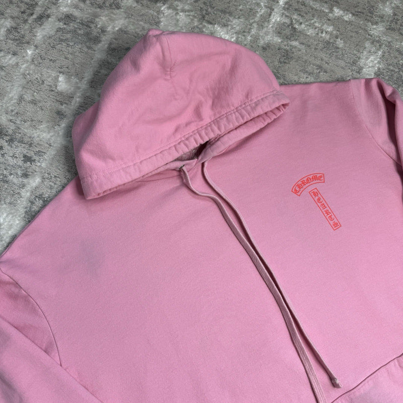 Chrome Hearts T Bar Logo Pullover Hoodie 