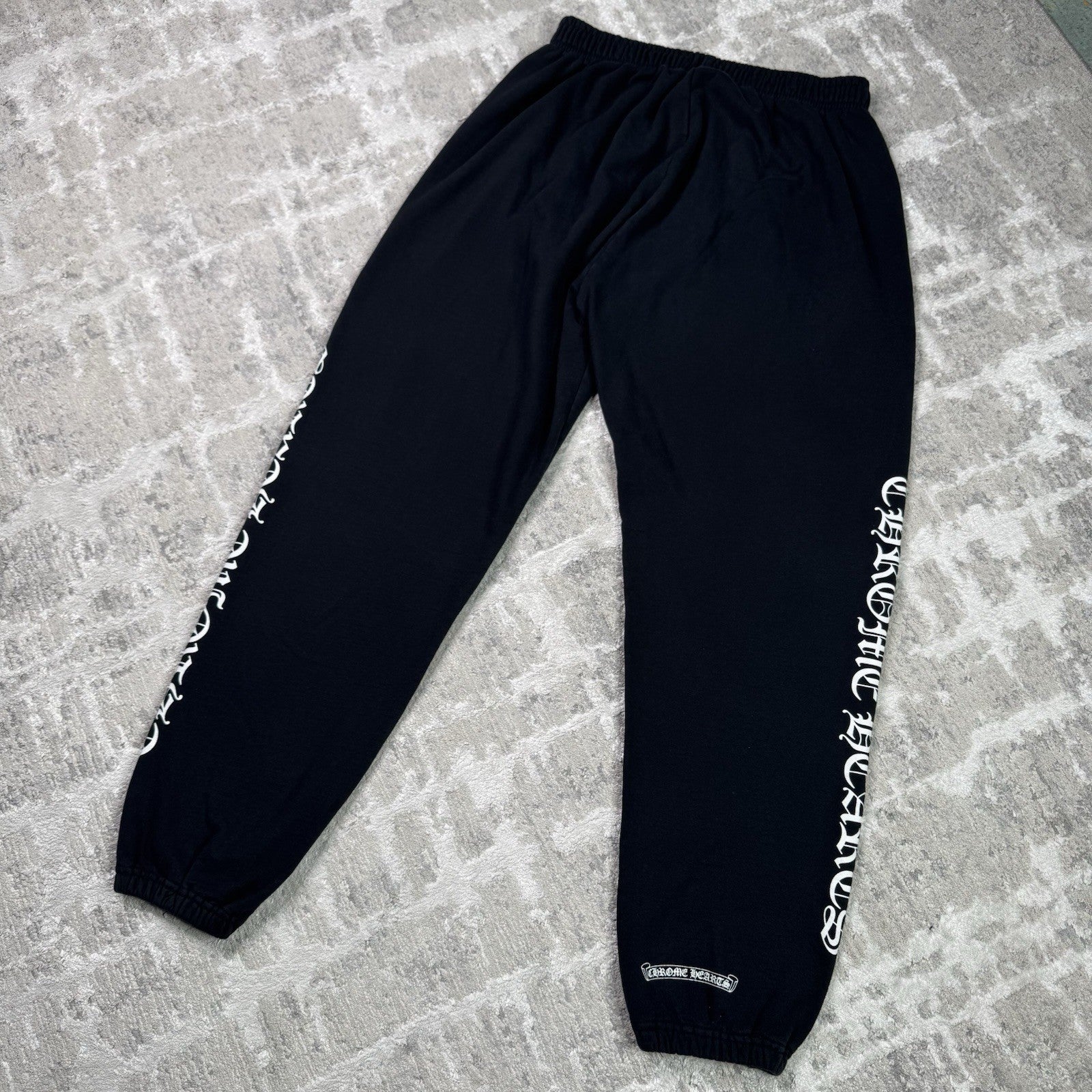 Chrome Hearts Letters Scroll Logo Sweatpants 