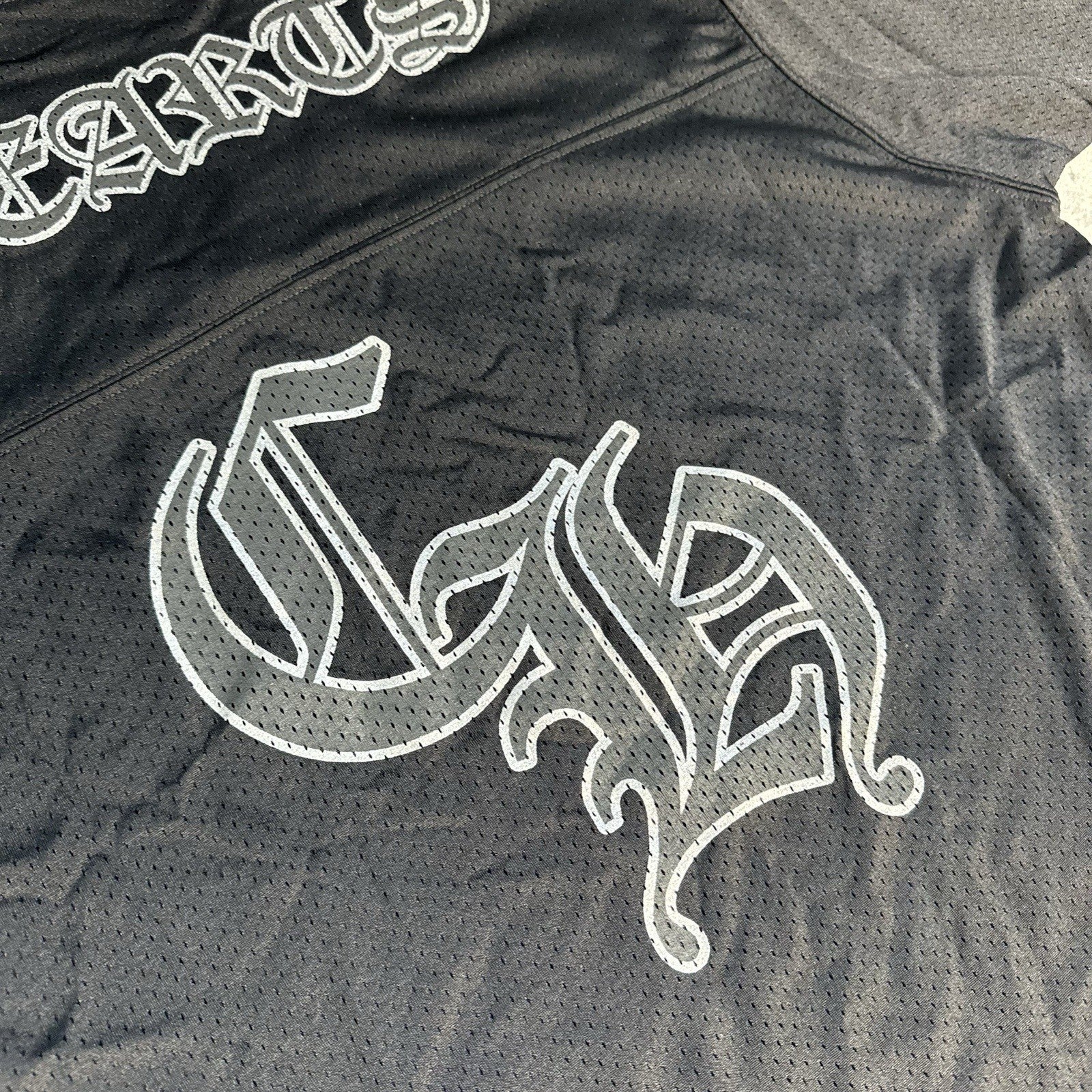 Chrome Hearts CH Mesh Short Sleeve Jersey 