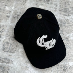 Chrome Hearts Wool Leather Strap Hat ‘black’ 