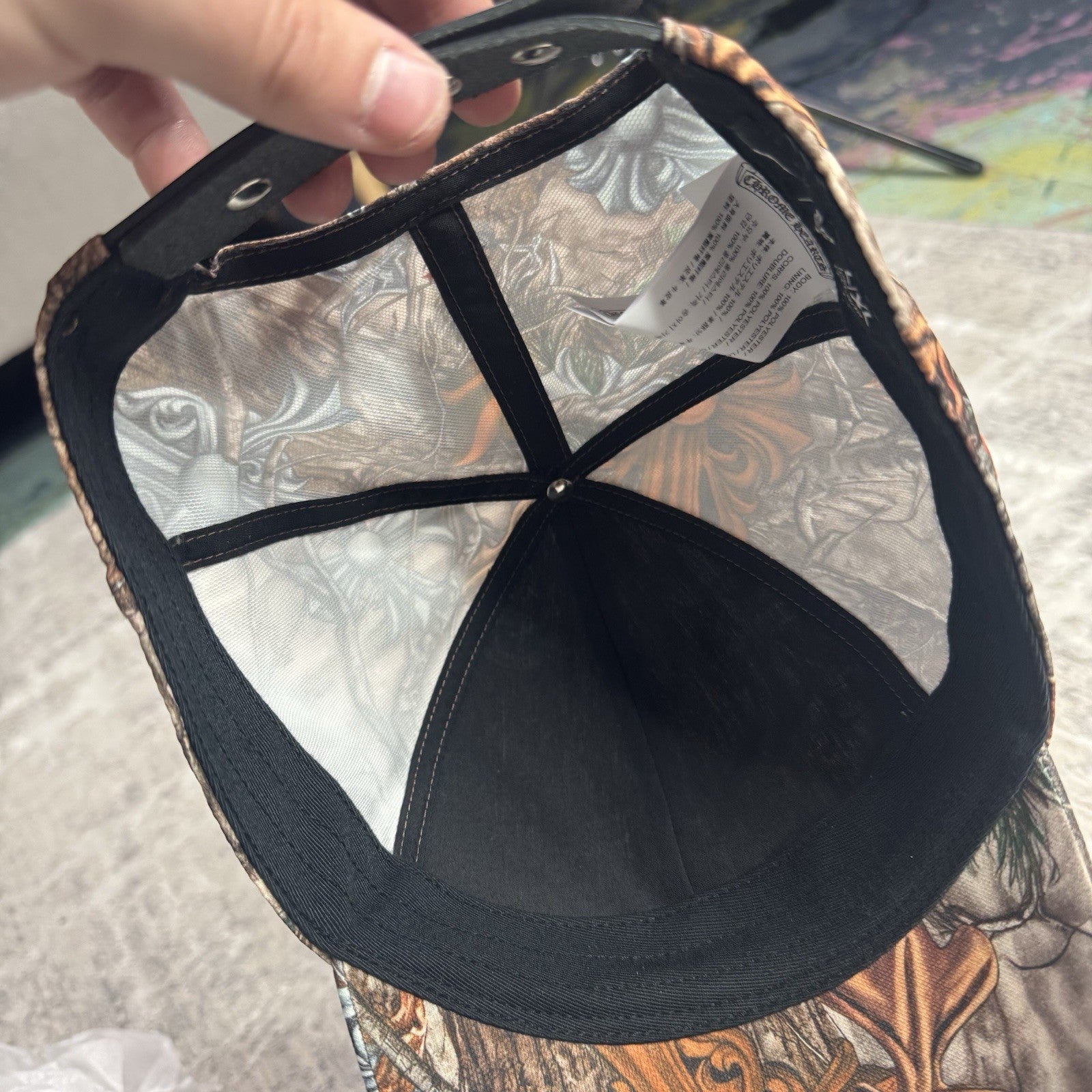 Chrome Hearts Nike Nocta CLB Camo Hat 
