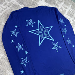 Chrome Hearts Stars Long Sleeve Tee Shirt 