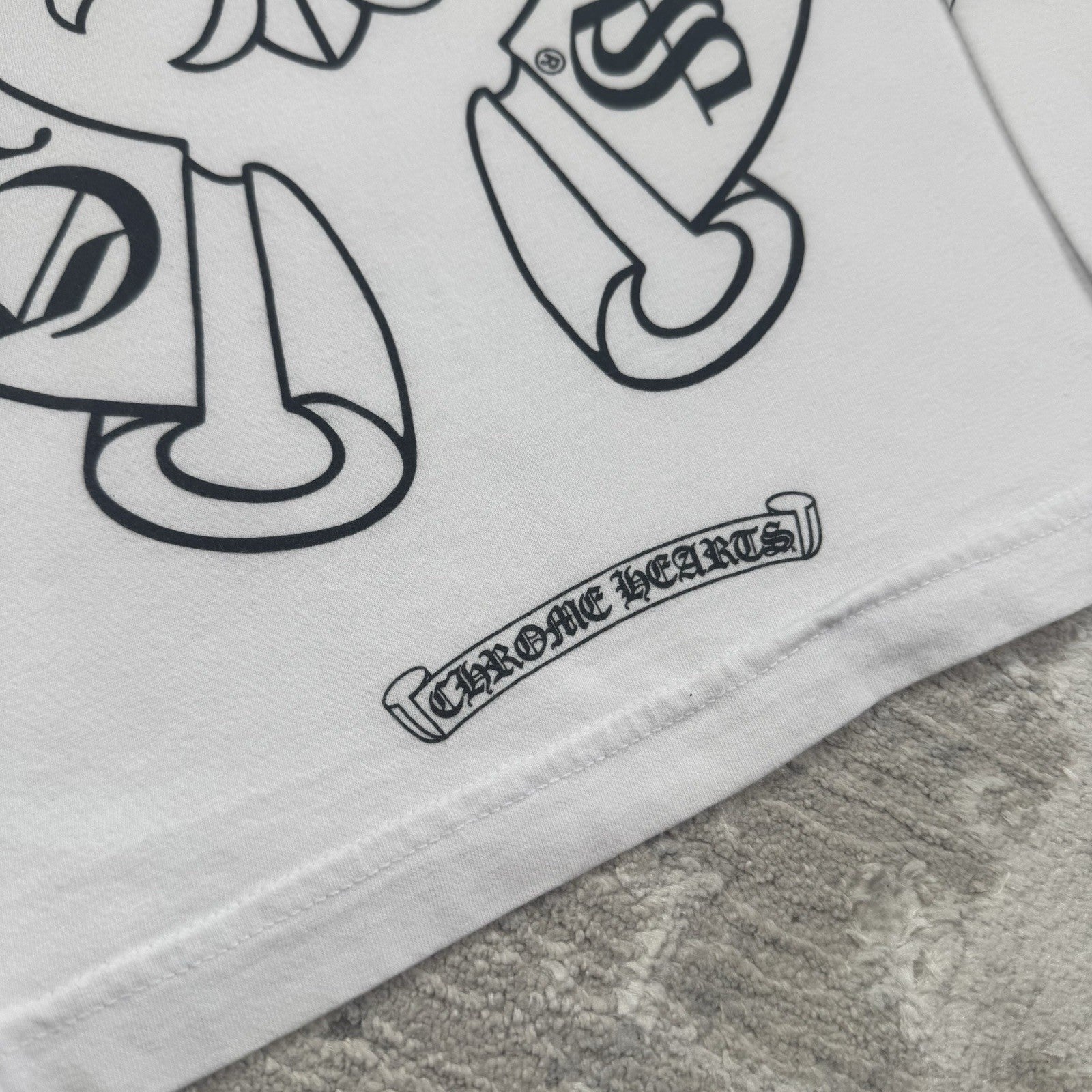 Chrome Hearts Horseshoe Multi-color Long Sleeve Tee Shirt 