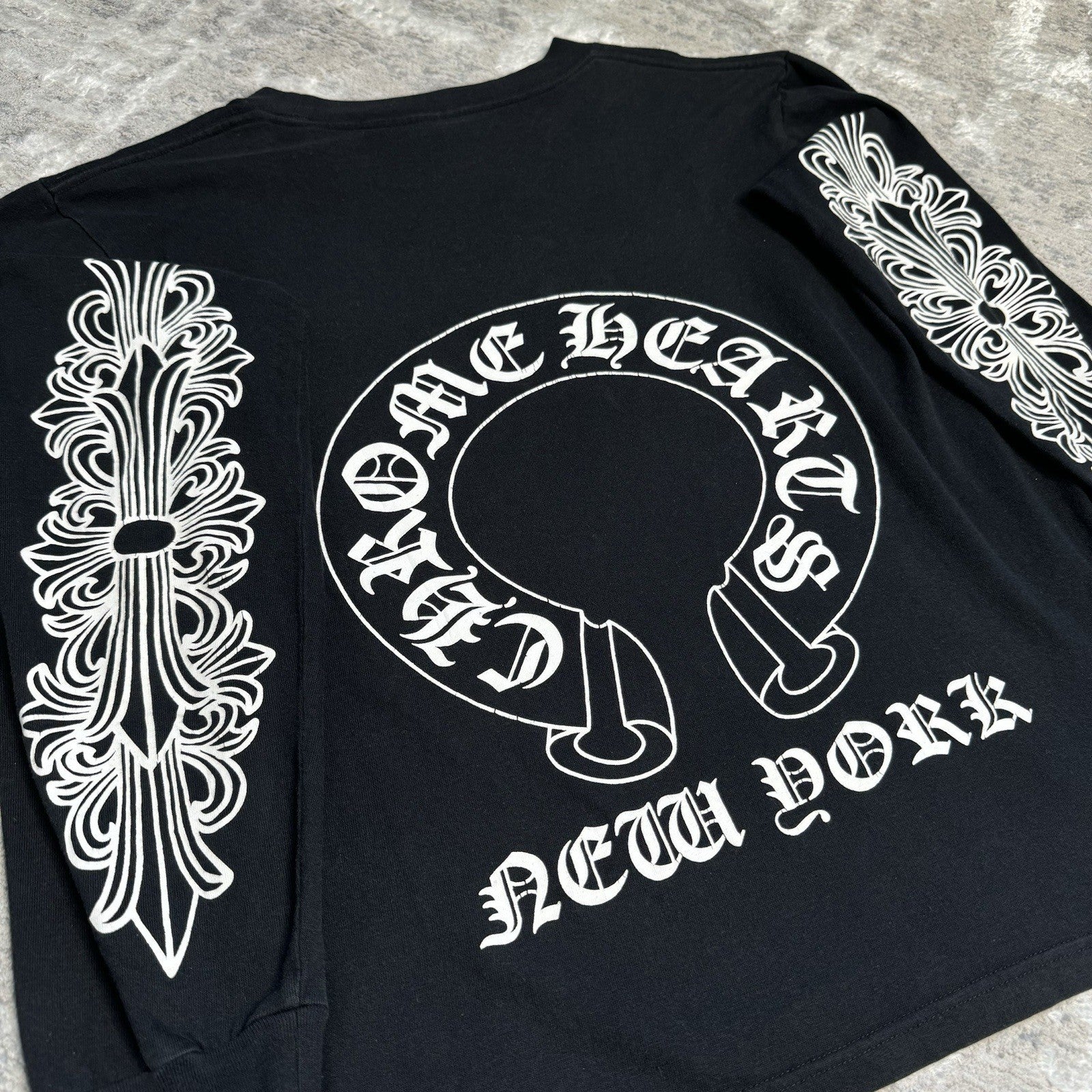 Chrome Hearts New York Exclusive Long Sleeve Pocket Tee Shirt 
