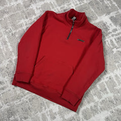 Chrome Hearts King Taco Triple Cross Embroidered Quarter Zip Pullover 