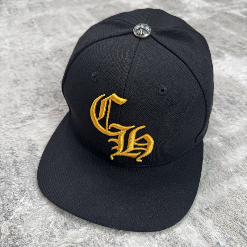 Chrome Hearts Baseball CH Hat ‘black Yellow’ 