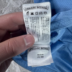 Chrome Hearts Mesh CH Stadium Floral Long Sleeve Jersey 