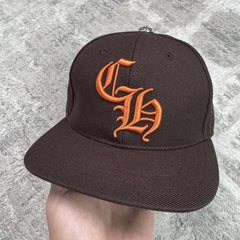 Chrome Hearts Baseball CH Brown Orange 